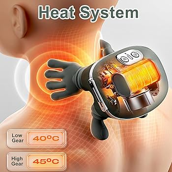 Portable neck and cervical massager