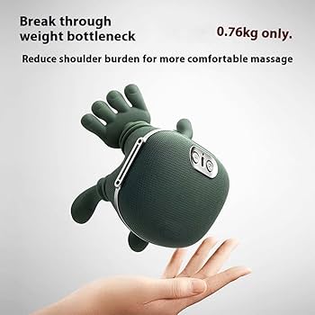Portable neck and cervical massager