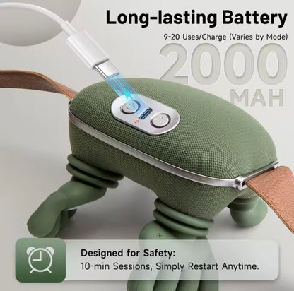 Portable neck and cervical massager