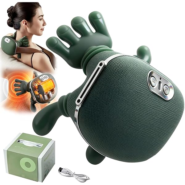 Portable neck and cervical massager